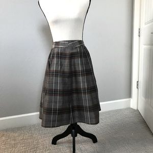 Banana Republic Plaid Skirt